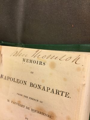 Bourrienne, Louis Antoine Fauvelet de. Memoirs of Napoleon Bonaparte, from the French of M. Fauvelet deBourienne,  (1830) WAM-DC-0060-DI0kpz1T.Image_1.024546